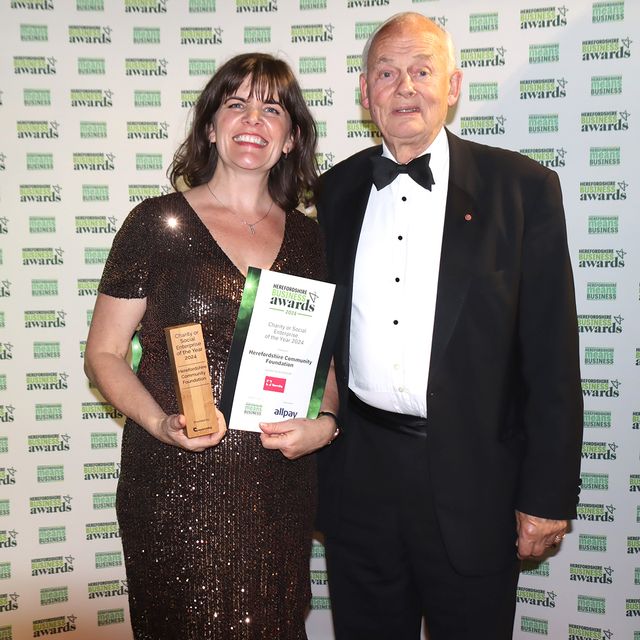 Herefordshire Community Foundation Wins Charity of the Year 2024 at the Herefordshire Business Awards